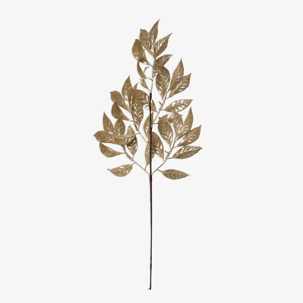 Leaf Spray (Gold) Front View