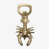 Lobster Bottle Opener (Gold) Front