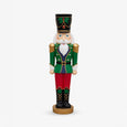 Nutcracker With Lights (Green, 119cm) Front View