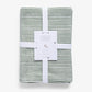 Green Stripe Napkins (Set of 4)