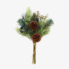 Hampton Blueberry Posy 30cm Front View
