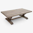 Hampton Outdoor Coffee Table Teak 140 x 80cm Front View