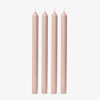 Heritage Rose Dinner Candle 30cm Set of Four Front