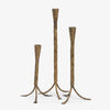 Ashton Candle Holders (Antique Brass) Grouped