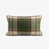 Highland Rectangular Cushion Cover (Olive) Front View