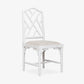 Indira Chinoiserie Dining Chair (White)