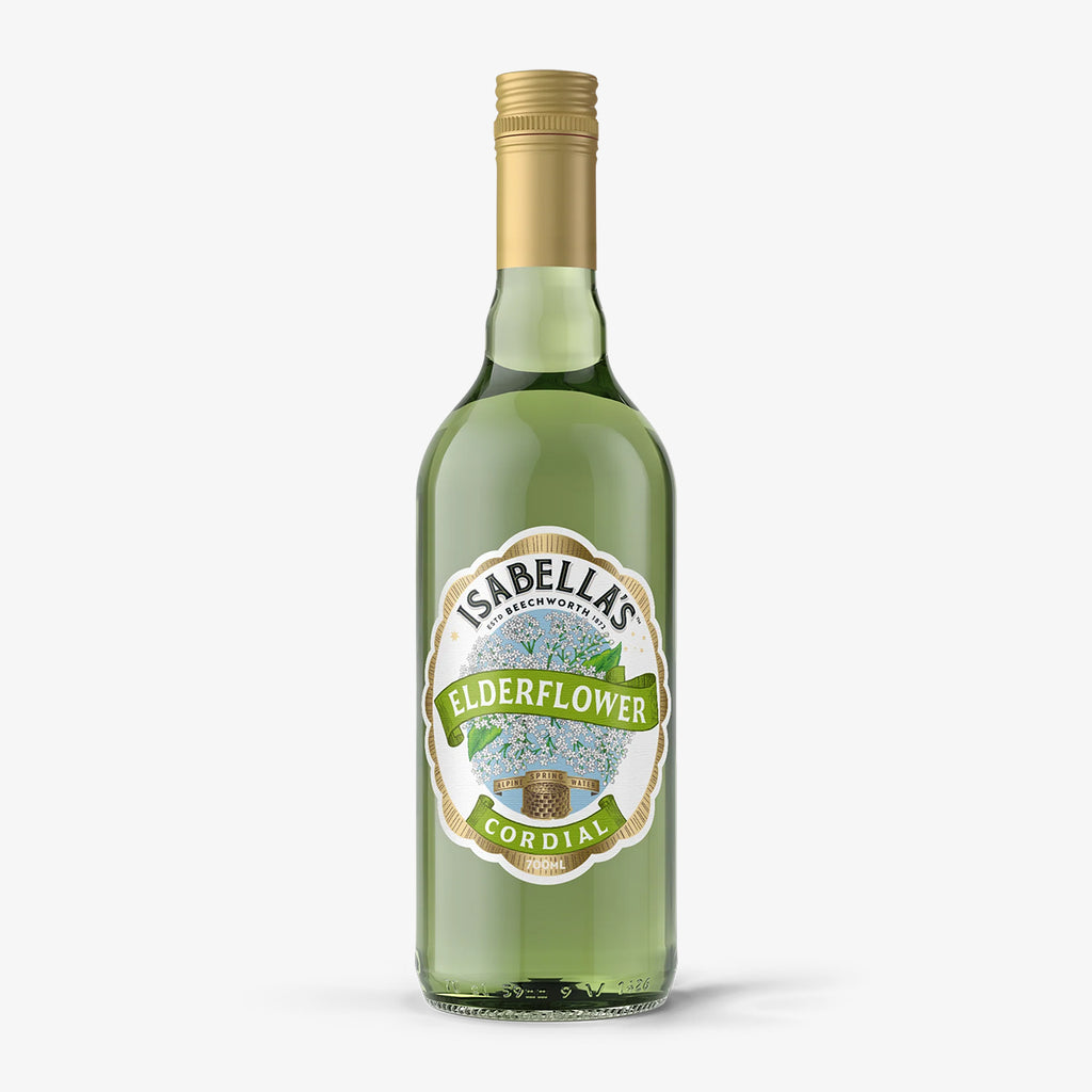 Isabella's Elderflower Cordial Front View