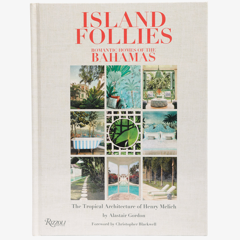 Island Follies Book Cover with Tropical Design Imagery