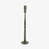 Large Dimity Candlestick Holders (Green) Front