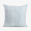 Laya Blue Stripe Cushion Cover Back View