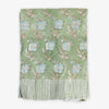 Laya Floral Ruffled Tablecloths Front View