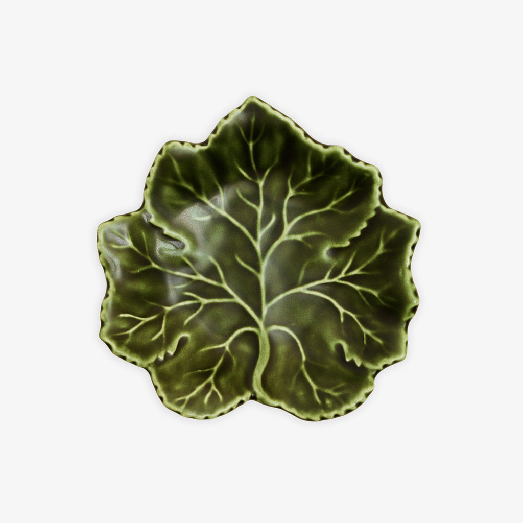 Leaf Bowl & Plate Green Plate