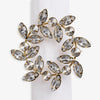 Leaf Jewel Napkin Ring Top