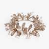 Leaf & Pearl Candle Ring 11cm