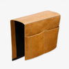 Leather Sofa Armrest Bag (Tan) Front View