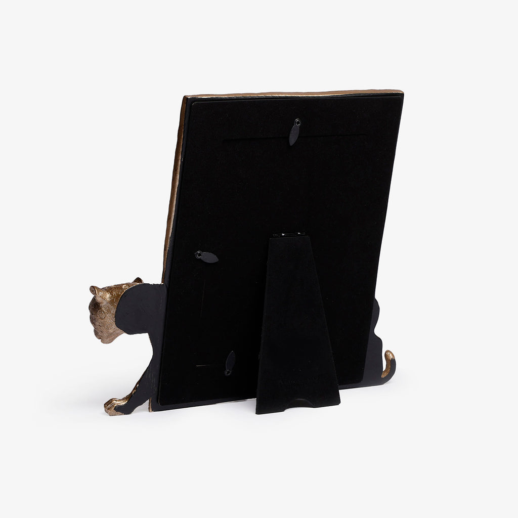 Leopard Photo Frames (Gold) Back
