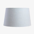 Linen Lamp Shade (Light Blue, 40cm) Front View