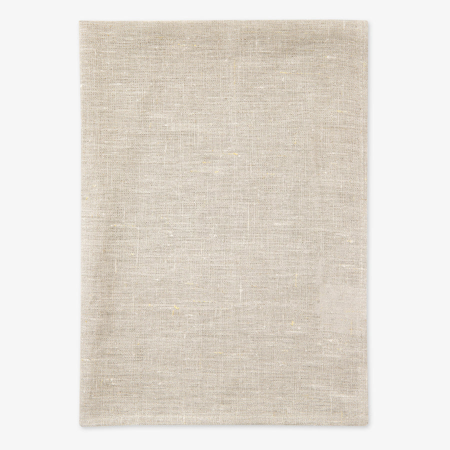 Linen Tea Towel Flax 50 x 70cm Front
