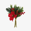 Red Magnolia Posy 30cm Front View