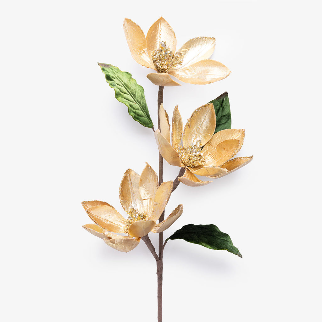 Magnolia Gold Flower Spray