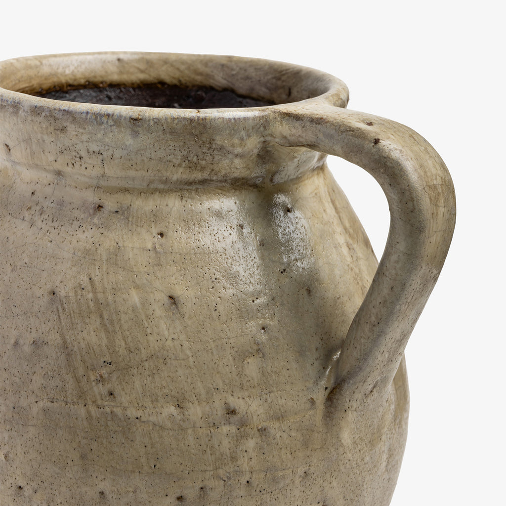 Valetta Distressed Jug (Sand) Handle