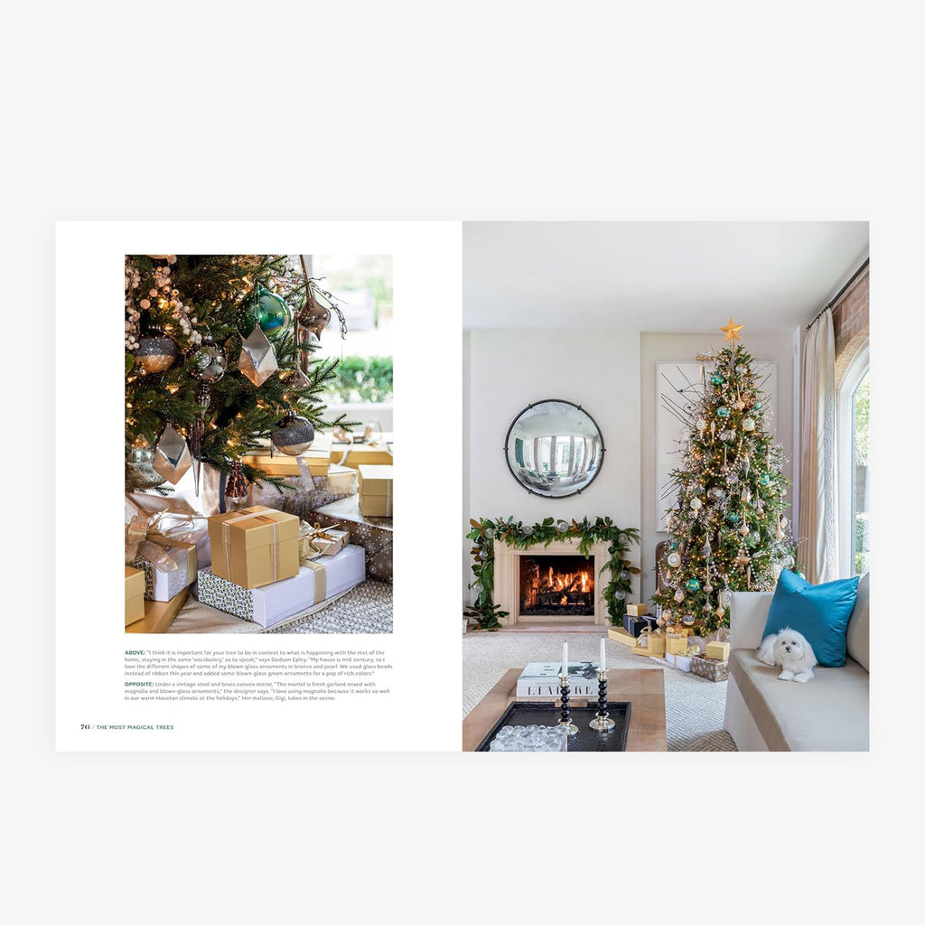 Merry & Chic Christmas Book Opened