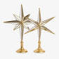 Mirrored Gold Stars On Stand Front View Group Shot