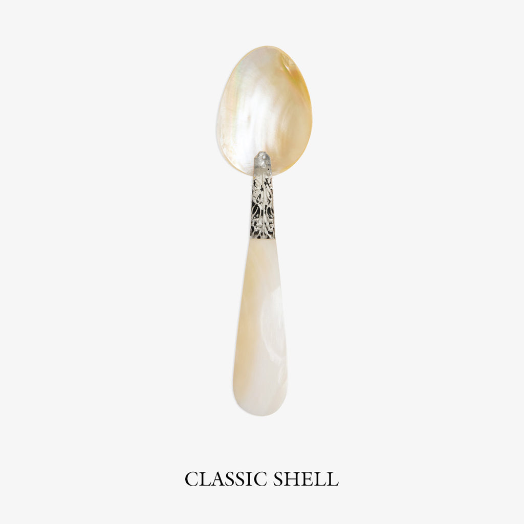 Mother Of Pearl Shell Spoons Classic Shell