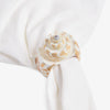 Shell Napkin Rings Set Of Four (Natural) Top View
