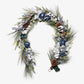 Newport Blue Berry Garland with Lights 180cm