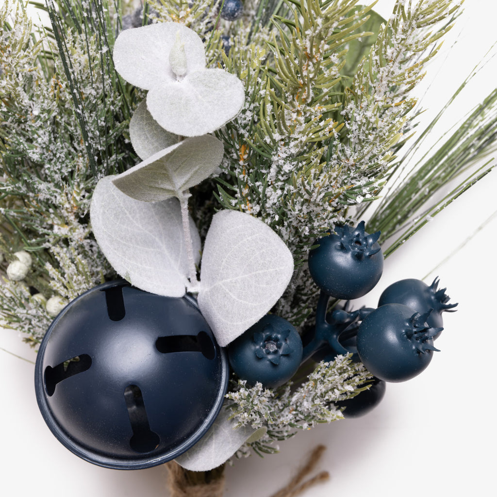 Newport Blue Berry Posy 30cm Close Up