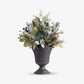Newport Blue Berry Potted Arrangement with Lights 80cm