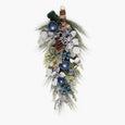 Newport Blue Berry Teardrop with Lights 75cm