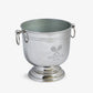 East Hampton Social Club Metal Ice Bucket Front View