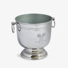 East Hampton Social Club Metal Ice Bucket Front View