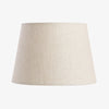 Linen Lamp Shade (Oatmeal, 26cm) Front View