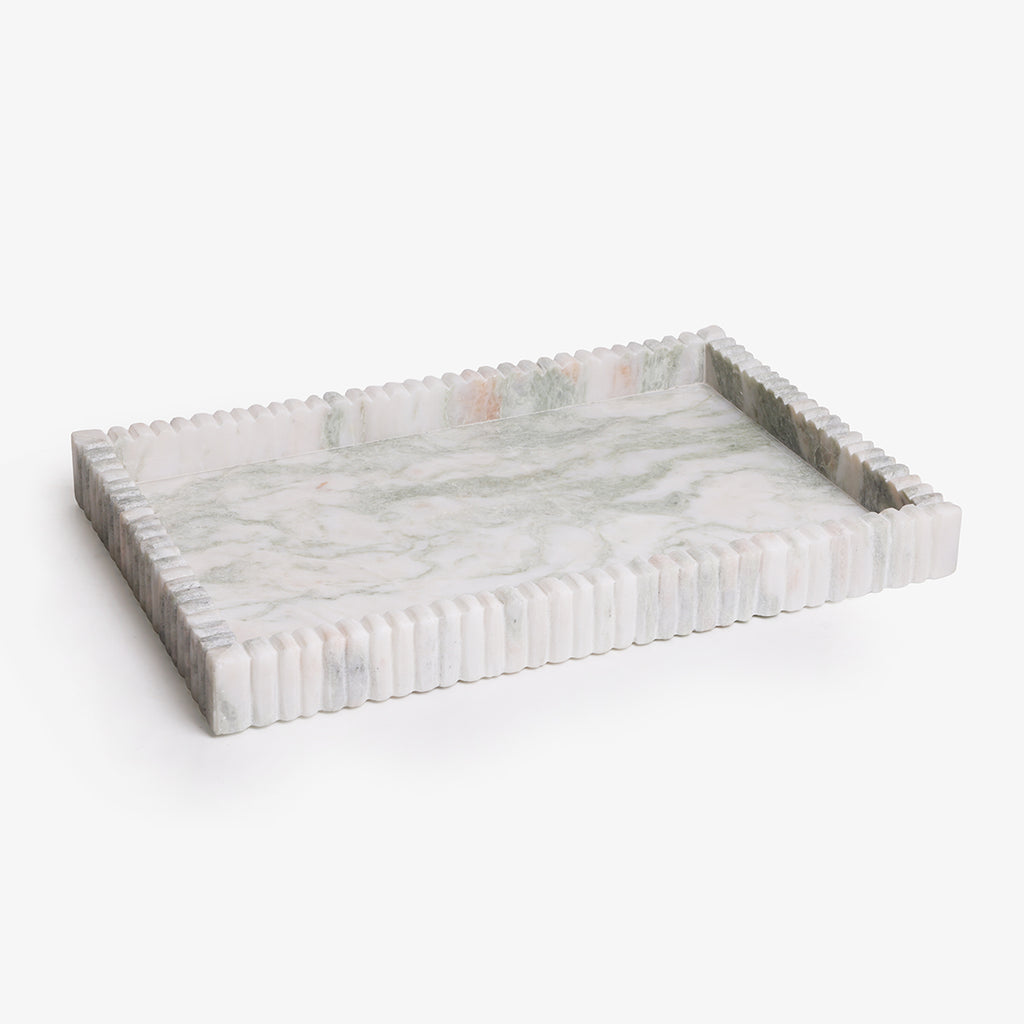 Onyx Marble Tray 38cm Hero 