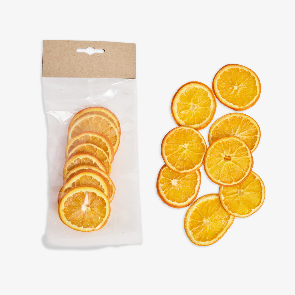 Dried Orange Decorations Front View