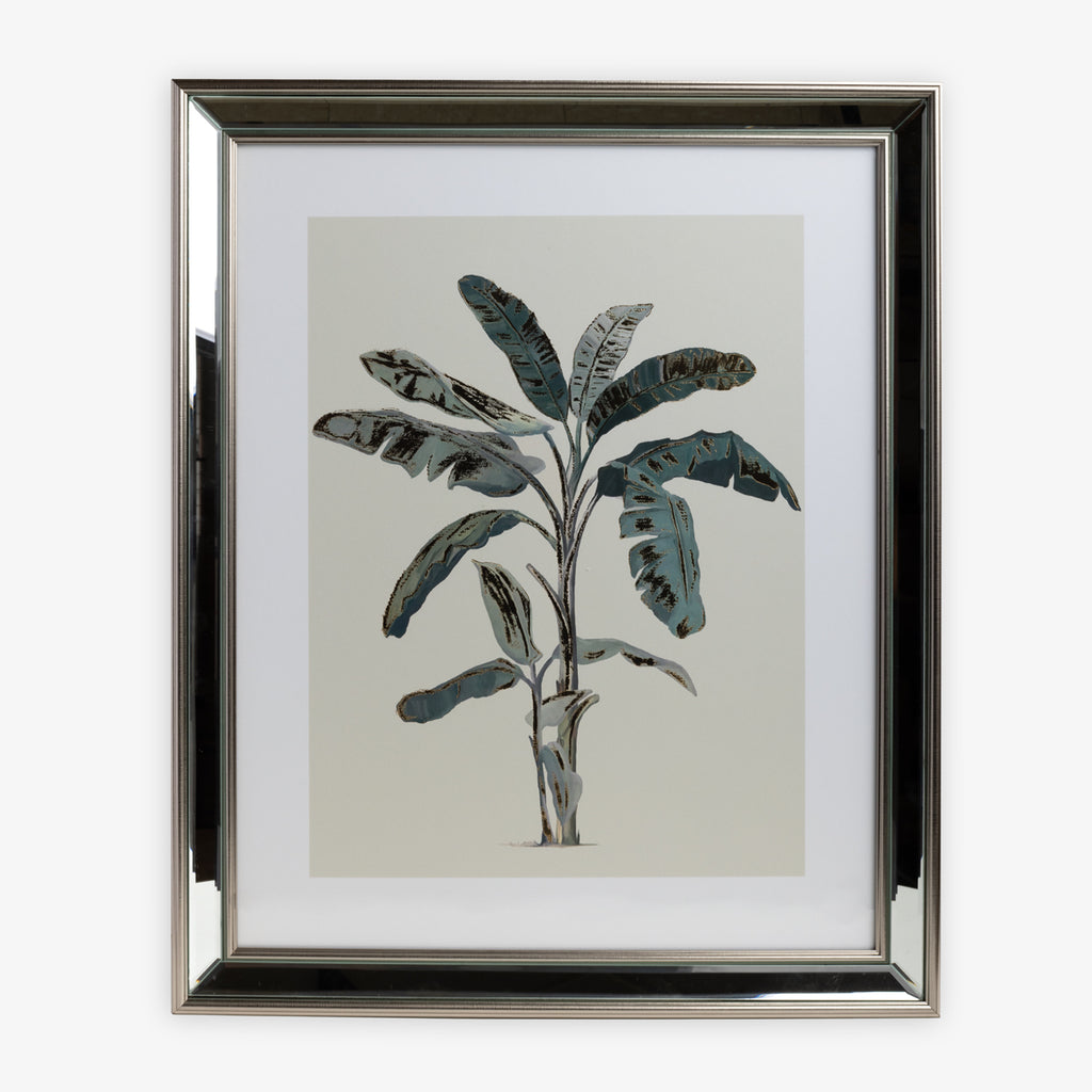 Palm Print Artwork With Mirror Frame B