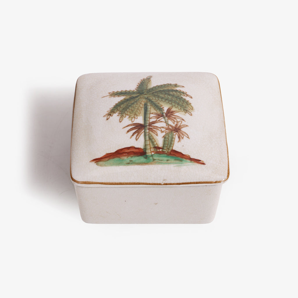 Royal palm Trinket Box Lid Design