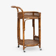 Panama Rattan Bar Cart (Brown)
