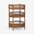 Panama Rattan Entrance Table Shelves