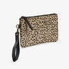 Printed Cow Hide Clutch Bag (Pebble) Front View