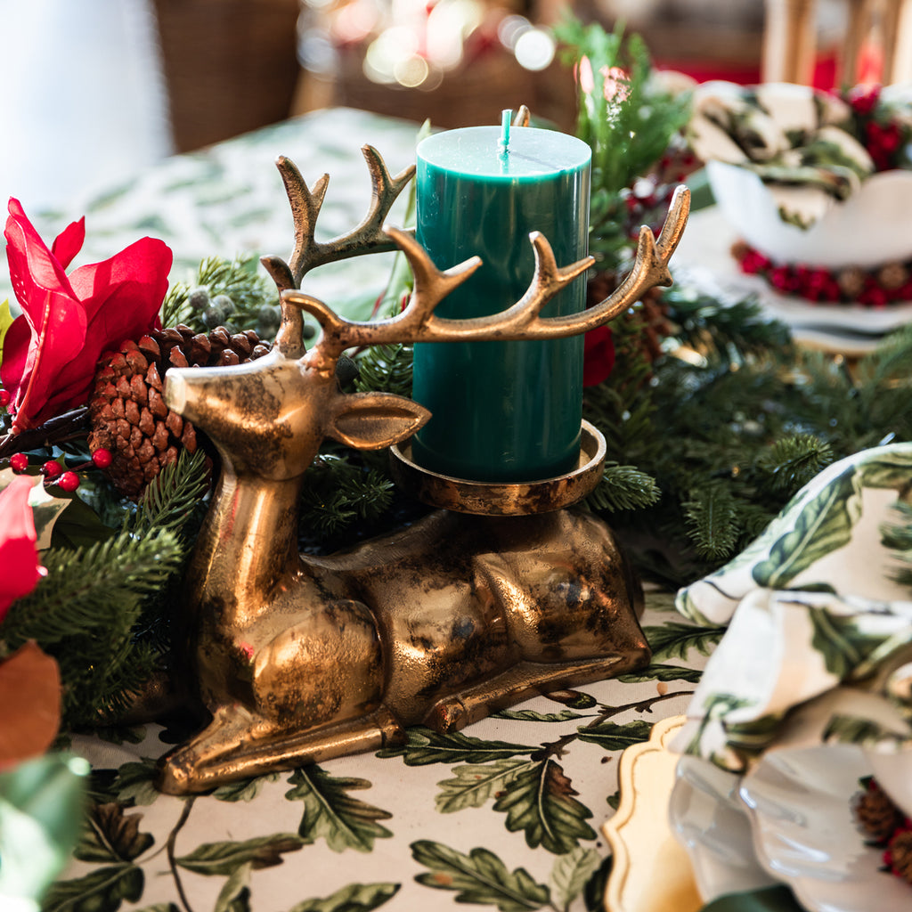 Pillar Candles (Pine Needle & Sage) Styled