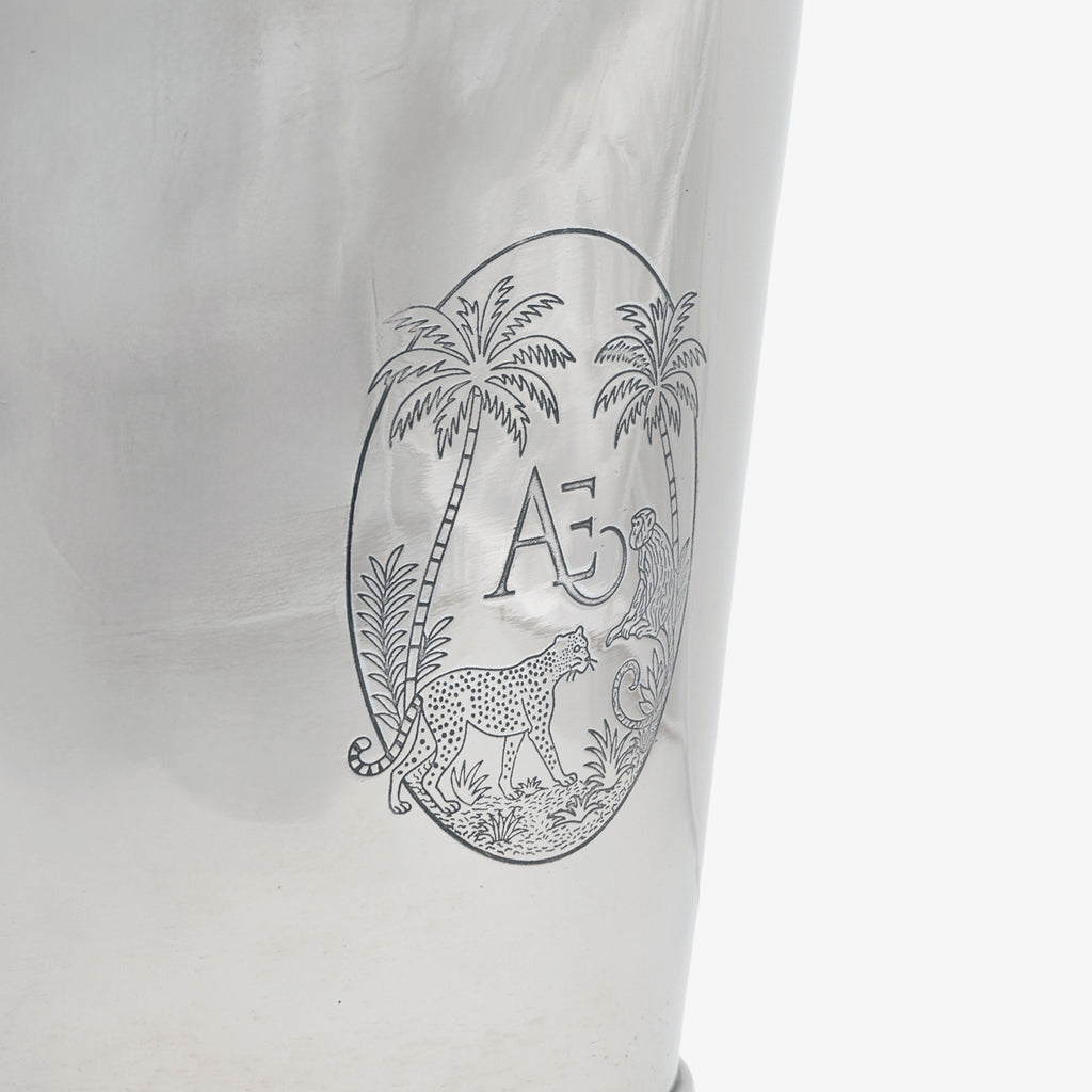 Wine Bucket (Silver) Close Up