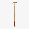 Polo Sticks With Leather Handles Front View