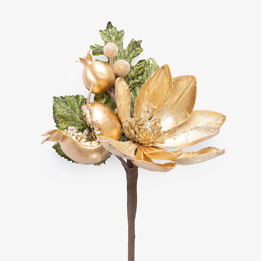Pomegranate & Magnolia Gold Pick