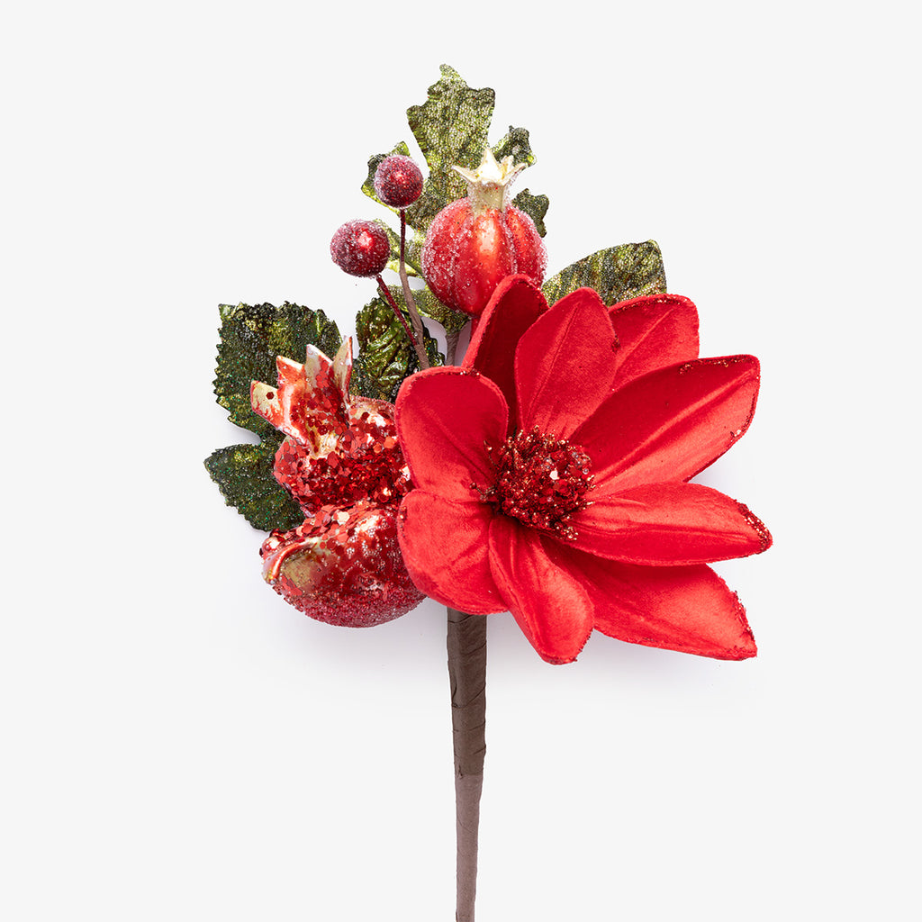 Pomegranate & Magnolia Red Pick