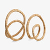 Rattan Sculpture (Set of 2) Side View