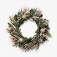 Regency Champagne Wreath with Lights 70cm
